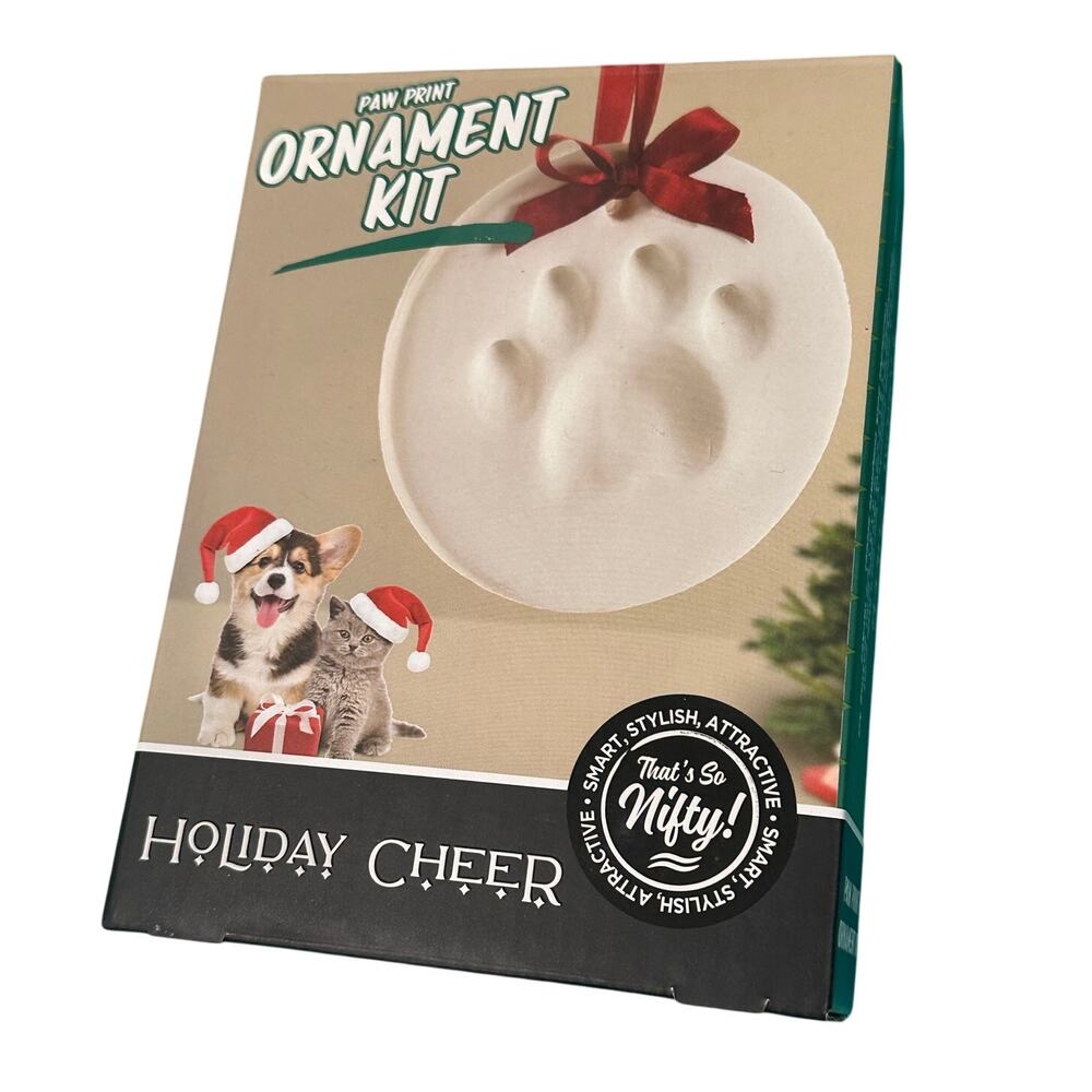 HP! paw print impression ornament kit